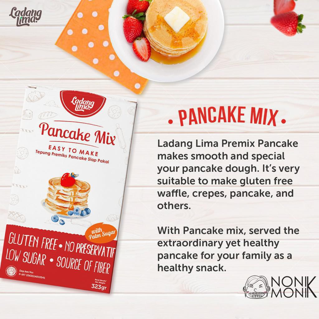 

NonikMonik LADANG LIMA PANCAKE MIX 220 GR