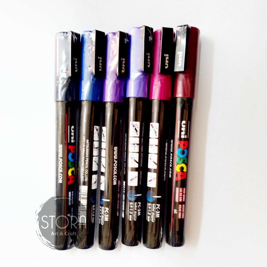 

UNI POSCA PC-3M Marker Pen Medium Point Marker Warna-Warni