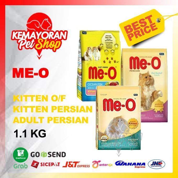 ```````] MEO Kitten 1,1kg MEO Persian 1,1kg FRESPACK Makanan Kucing MEO
