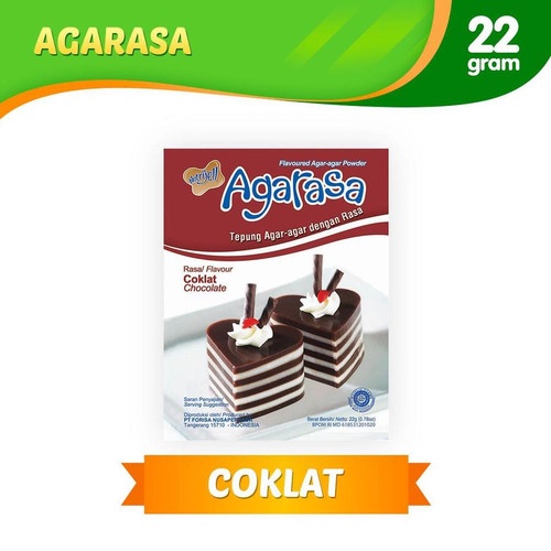 

AGARASA Coklat Tepung agar pudding Chocolate 22gr