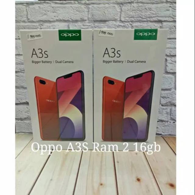 Hp Oppo A3s Ram 2 16gb Red Dan Purple Garansi Resmi Shopee Indonesia