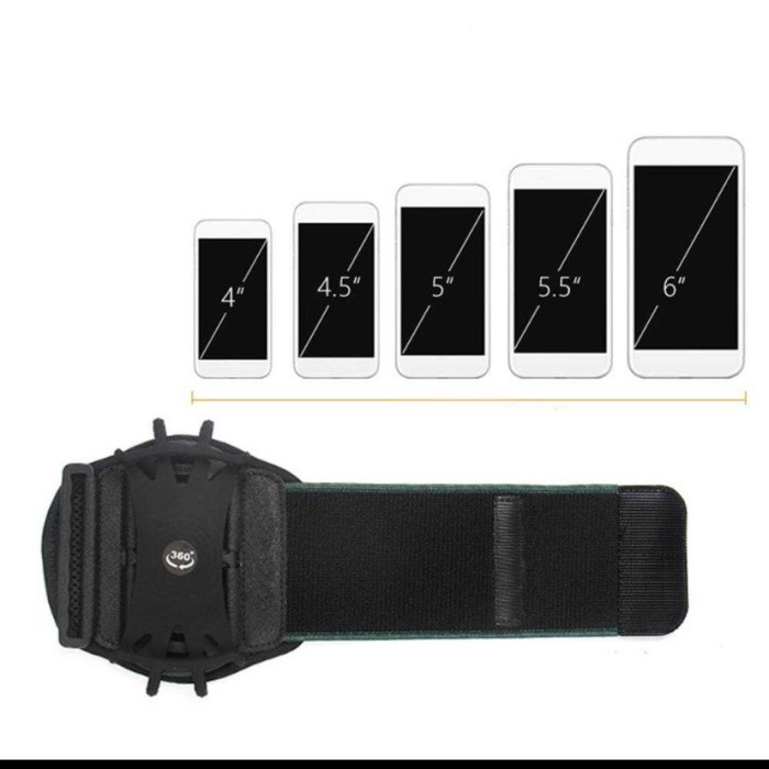 Rotatable Armband Wristband Smartphone Holder Sport Mumian H01221