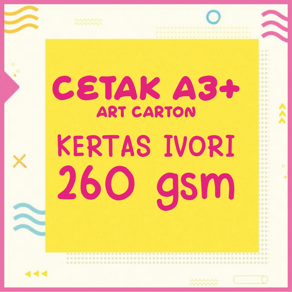 

Cetak Print Dokumen Kertas Artcarton Artpaper Art Paper Ivori Ivory IV260 260gsm ukuran A3+ Online Cepat Murah Bagus