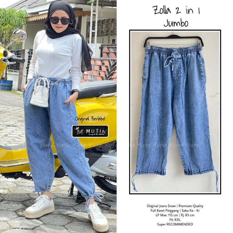 ZOLLA 2IN1 PANTS CELANA WANITA