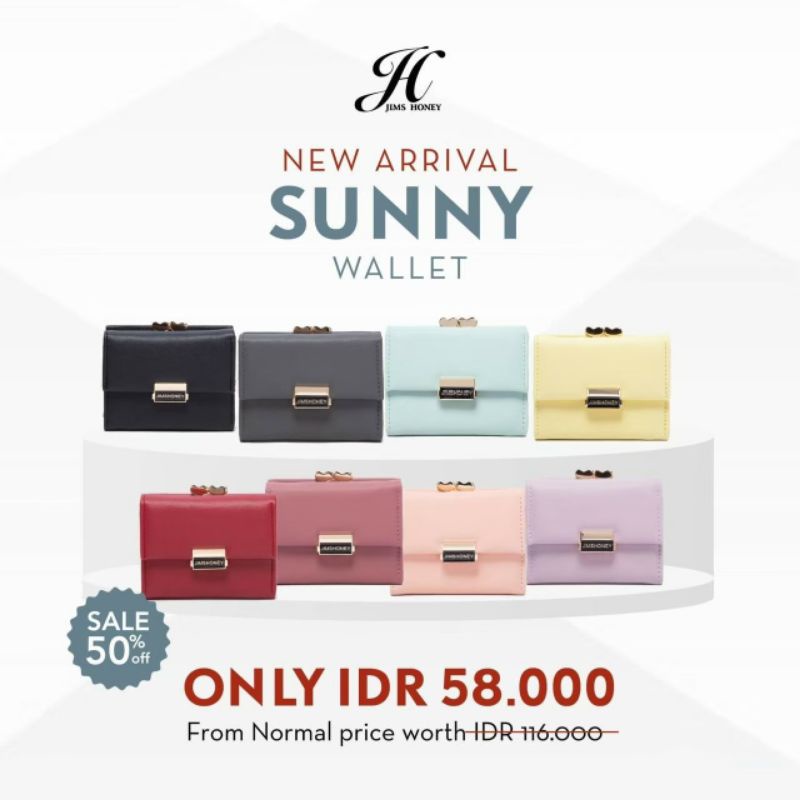JIMS HONEY SUNNY WALLET - DOMPET WANITA