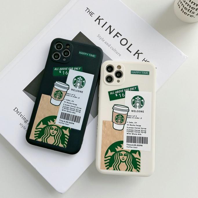 Case starbuk samsung J2 prime Grand prime A32 5G A32 4G samsung A12 M12 Softcase starbuck square edg