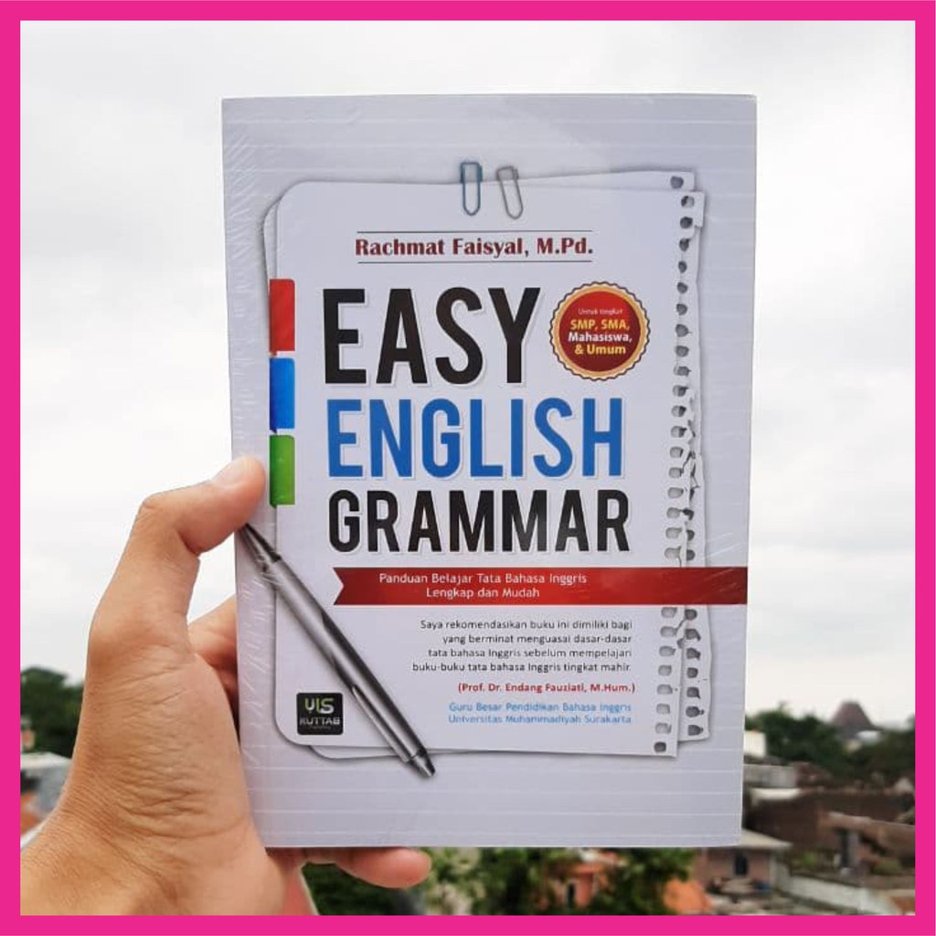 Ready Siap Kirim Buku Bahasa Inggris Easy English Grammar Biar Jago Ngomong Inggris Shopee Indonesia