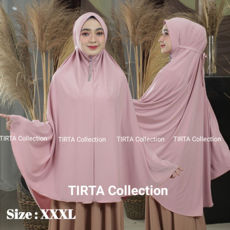 Jilbab instan bahan jersey korea ukuran XXXL bahan jersey korea
