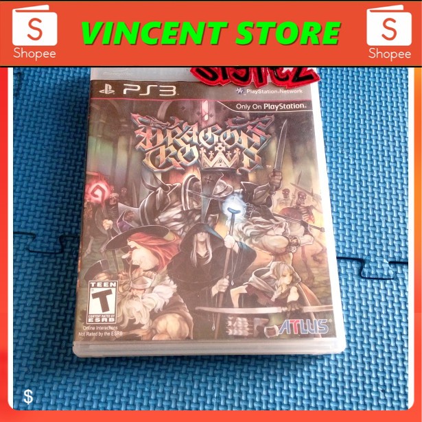 PRODUK ORIGINAL bd ps3 kaset game DRAGON crown