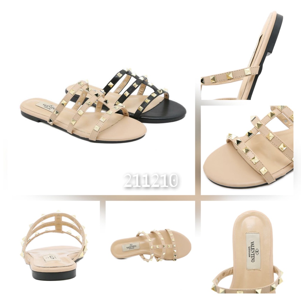 Sandal Wanita Flat slop Vl import kode 211210