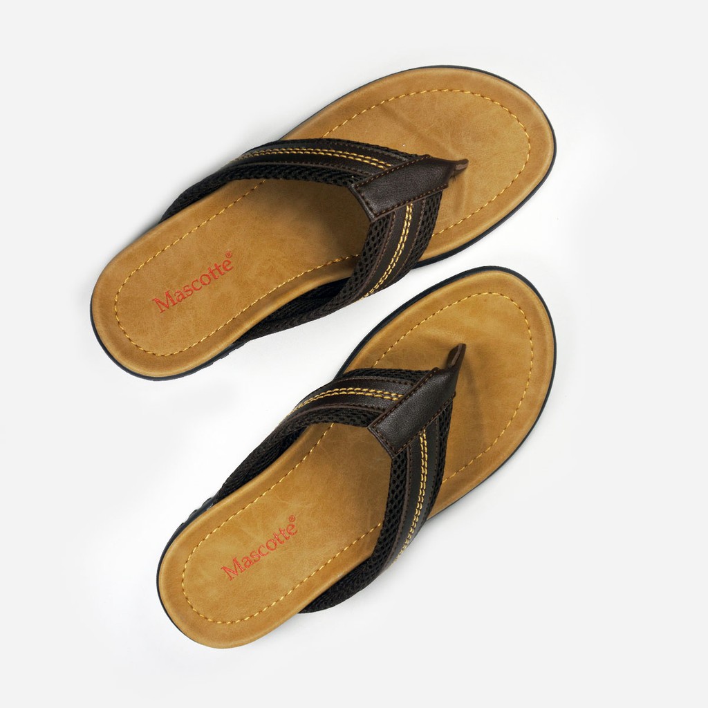 Mascotte LEGEND Sandal Pria 915.000 [ Hitam dan Cokelat ] / Ramayana Jatinegara