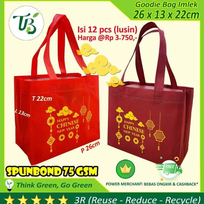

Tas Kue 26x13 Imlek Kue Keranjang Brownies Bolu Pudding Bukan Paperbag