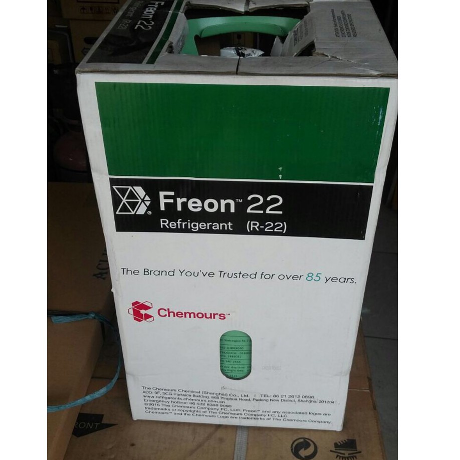 FREON CHEMOURS 22 .R22 Shanghai