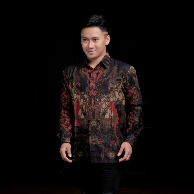 BATIK PRIA LENGAN PANJANG Kemeja batik pria lengan panjang M L XL XXL XXXL