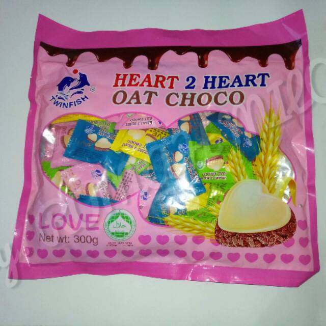 

TWINFISH HEART 2 HEART OAT CHOCO MALAYSIA 300GRAM