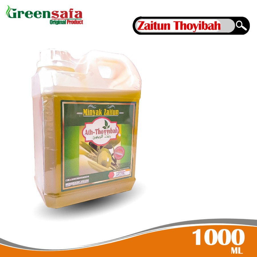 

Minyak Zaitun Murni Extra Virgin Olive Oil Ath Thoyibah 1 Liter 1000ml
