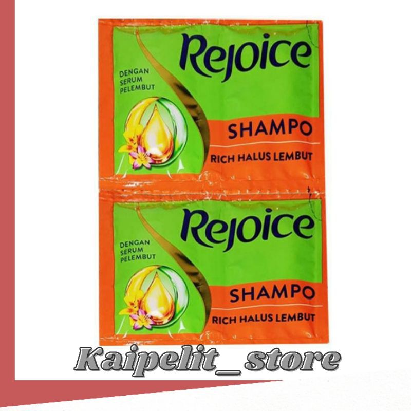 Rejoice Shampo isi 24/Shampo Rejoice Rich / Rejoice Rich Shampo Sachet 1 renceng