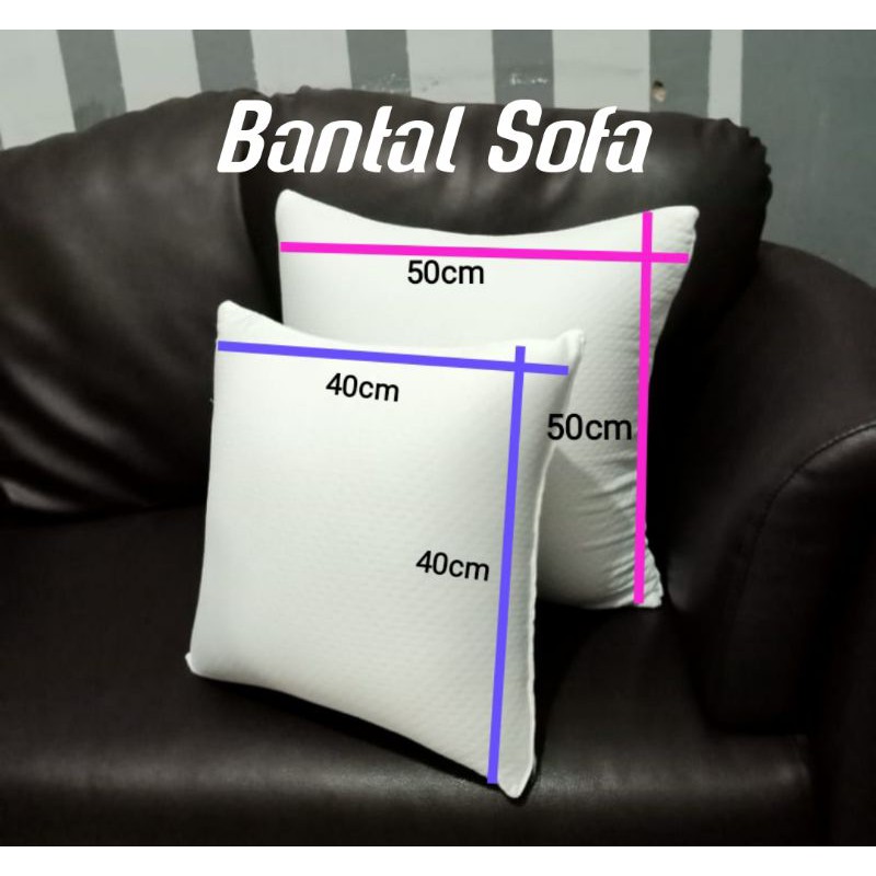 45 x 45 bantal sofa memory foam