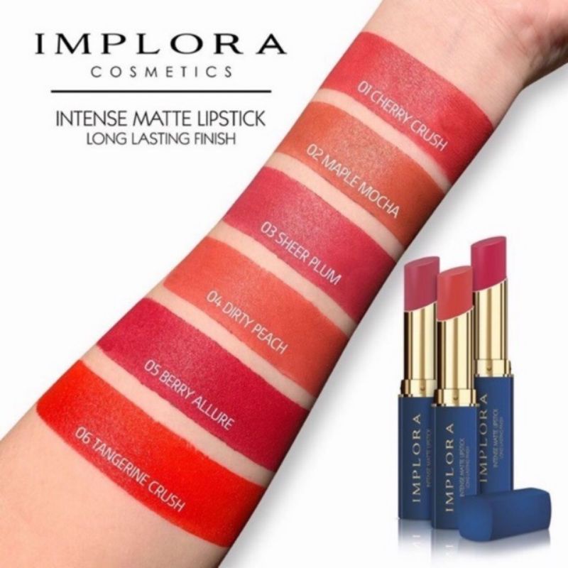 LIPSTIK IMPLORA MATTE INTENSE BPOM