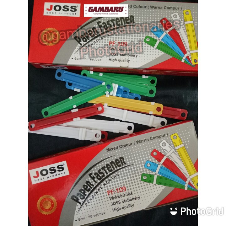 

PAPER FASTENER/PENGIKAT KERTAS (50 SET)
