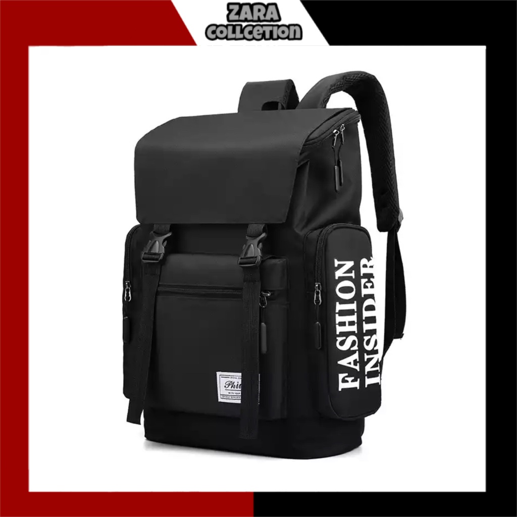 [COD] ZARA - Marley - Tas ransel backpack mini sekolah kuliah fashion pria cowok korea batam murah