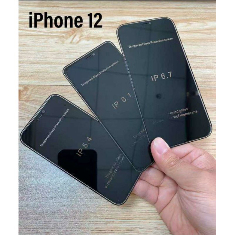 Tempred Glass Gorila SPY Privacy IPhone 12Promax / iP 12 / iP 12Pro / IP 12Mini / 13 13PRO 13PROMAX 11 11PRO 11PROMAX X XS XR XSMAX 7+ 8+ 6S+ 6+ 7 7G 8 8G 6 6G 6S ( Gelap Terang ) PROMAX PRO MINI MAX TEMPERED/TEMPERD SPY PRIVACY BLACK Promax PRO MAX PLUS-1