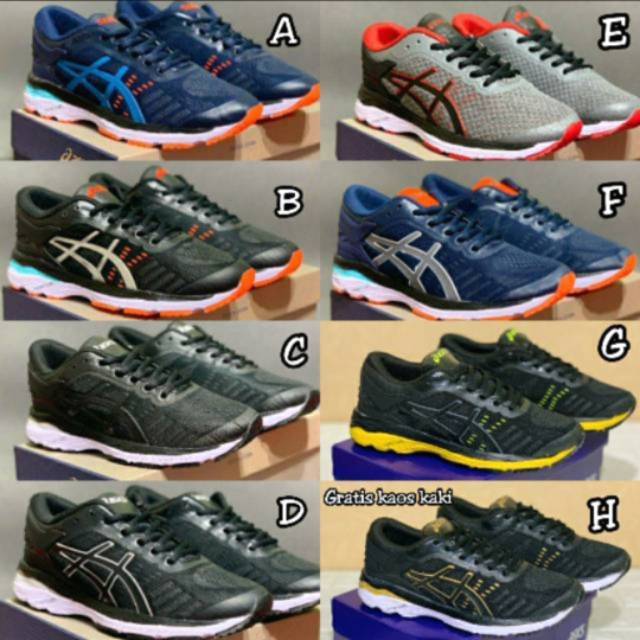  COD Sepatu  Voli Asics  Gel  Kayano  24 sepatu  Volly 