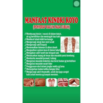 KOYO KAKI KINOKI GOLD DETOX AMPUH MEMBUANG RACUN TUBUH [SWEETSPACE]