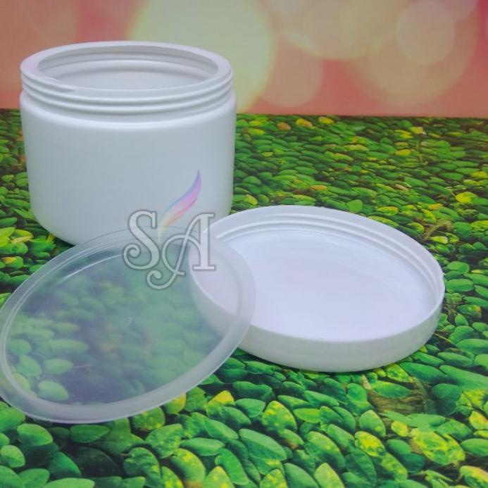 ● Pot Scrub Cream Jar Lulur 1/2KG / Botol Tempat Lulur 500gram HDPE (isi 10pcs) ◄