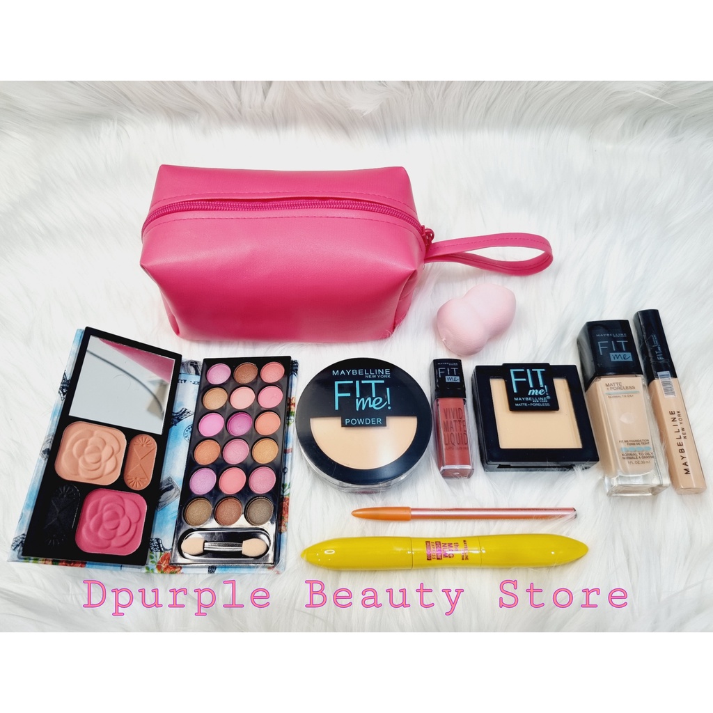 ( Semua Paket Kecantikan Ada Disini!! ) - Paket Kosmetik Maybelline Lengkap Murah - Paket Make Up Maybelline Super Komplit - Semua Paket Kosmetik Realpict