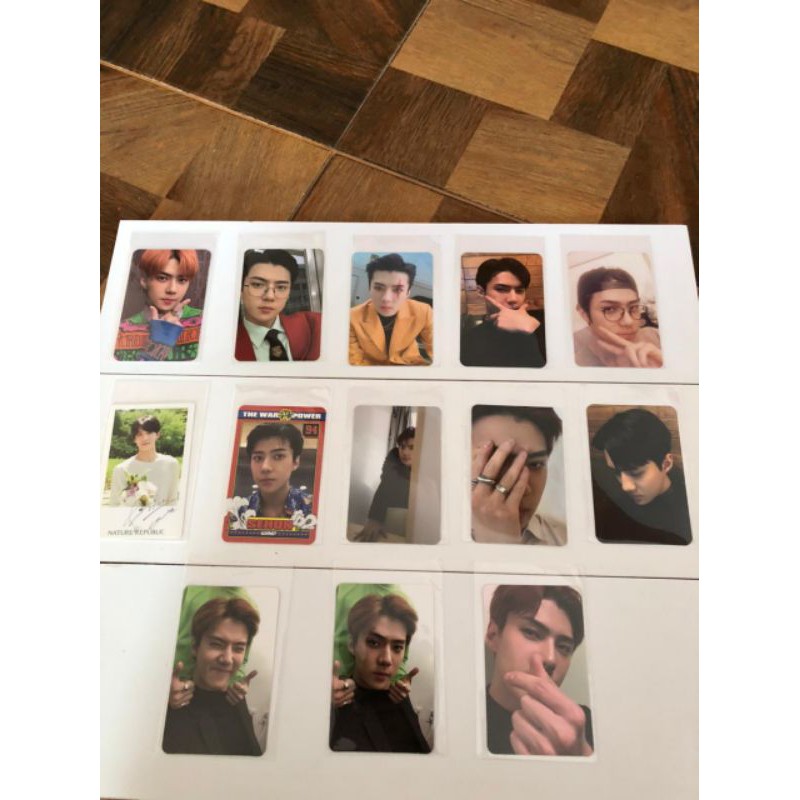 Photocard Official Sehun Jasmer , Obsession