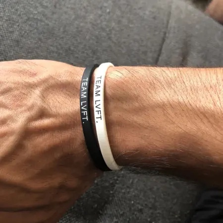 YGRETTE - GELANG KARET CHAMPION ABOZZO TEAM LVFT ACTIVE RUBBER WRISTBAND UNISEX PRIA WANITA FASHION