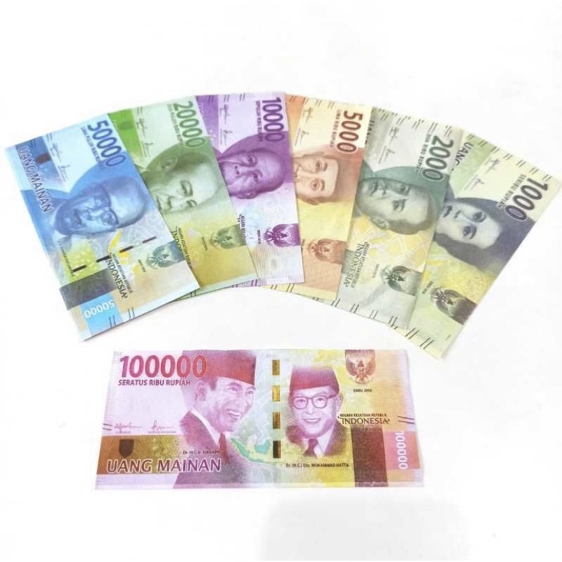 

Uang Mainan 30 Lembar