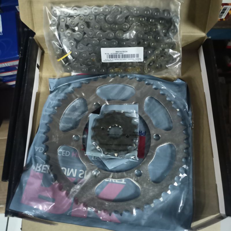 GEAR SET CHAINKIT KAWASAKI NINJA 250 RK TAKASAGO