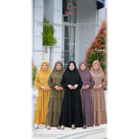 Aurora Dress by Fauz Hijab