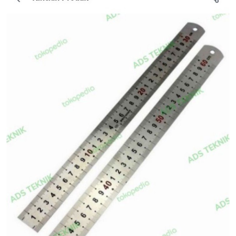 

PenggarisStainless Steel 150 cm/Steel Ruler 1,5meter