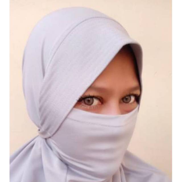 ORI HIJAB MASKER PET TALI JERSEY PREMIUM SUPER JUMBO