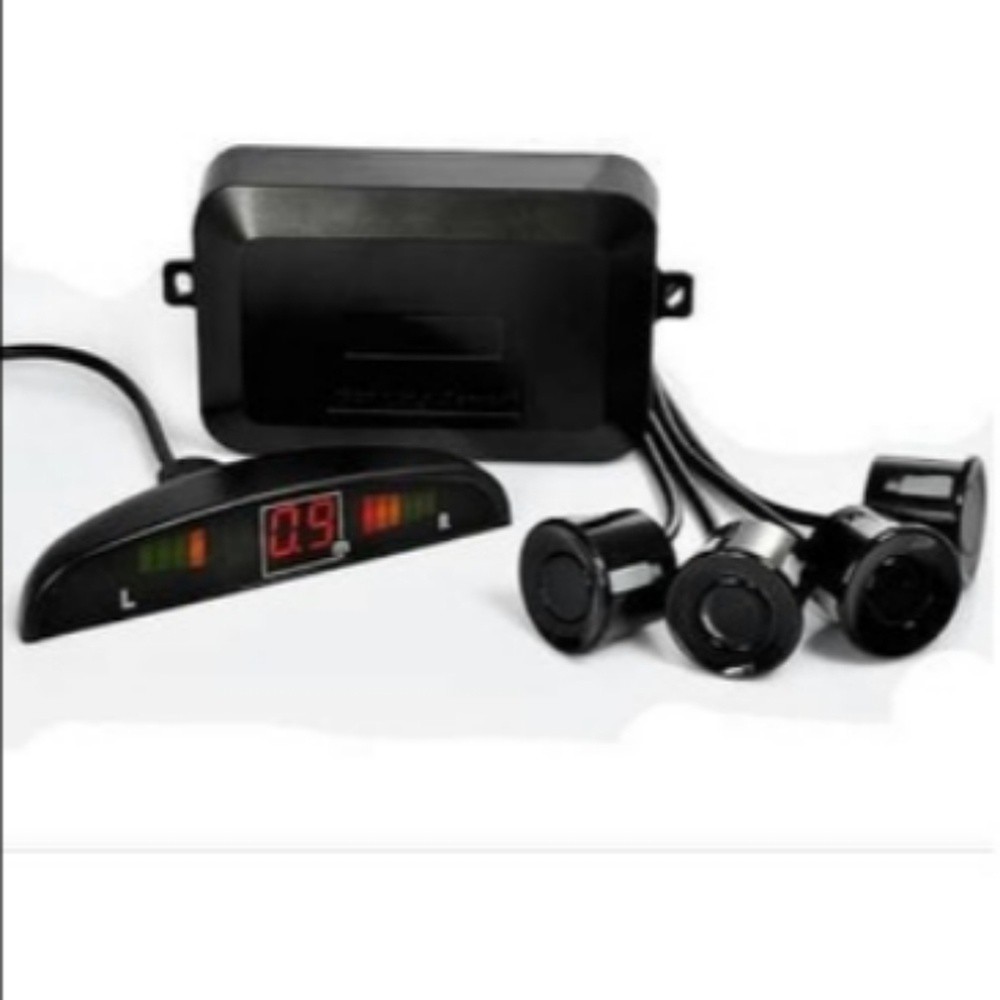 Parking Sensor 4 Titik / Sensor Parkir Mobil 4 Titik Lengkap Indicator