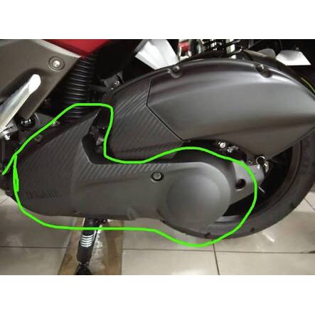 tutup cvt nmax/cover cvt nmax,pelindung cvt nmax original yamaha