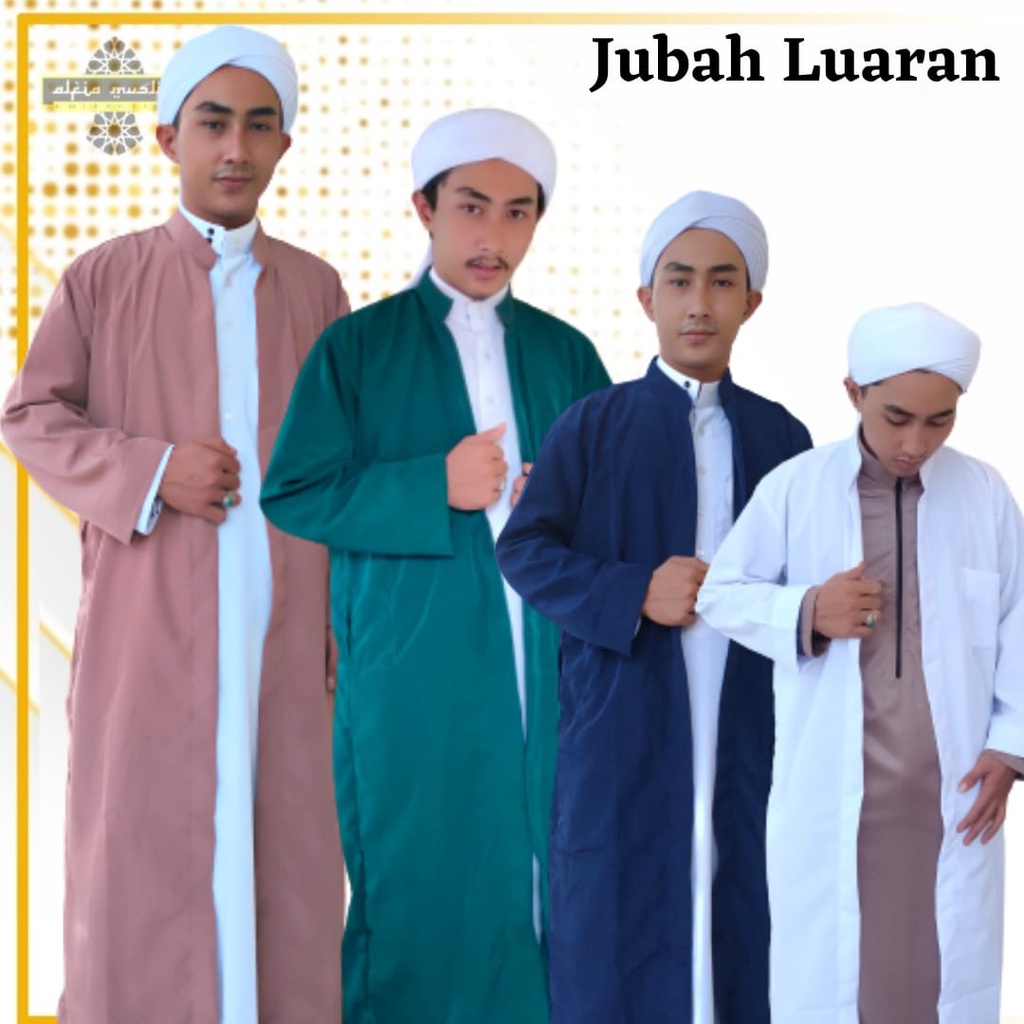 Gamis Jubah Luaran Pria/Jubah Saudi/Jubah Luaran