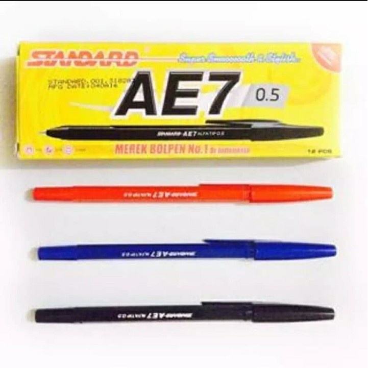 PULPEN STANDARD 1 PACK ISI 12