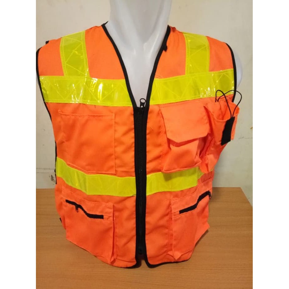 BISA COD |  Rompi Kerja Safety Vest  RG