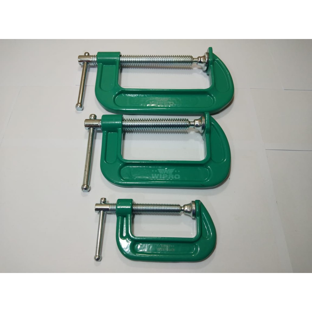 CATOK C 4&quot; WIPRO/KLEM C/CLAMP CLEMP/ALAT PENAHAN MENJEPIT PENGIKAT BENDA KERJA