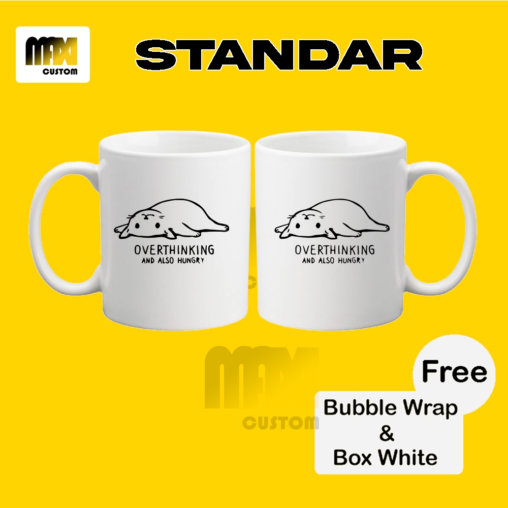 MUG CAT / MUG CUSTOM / GELAS CUSTOM / MUG HADIAH