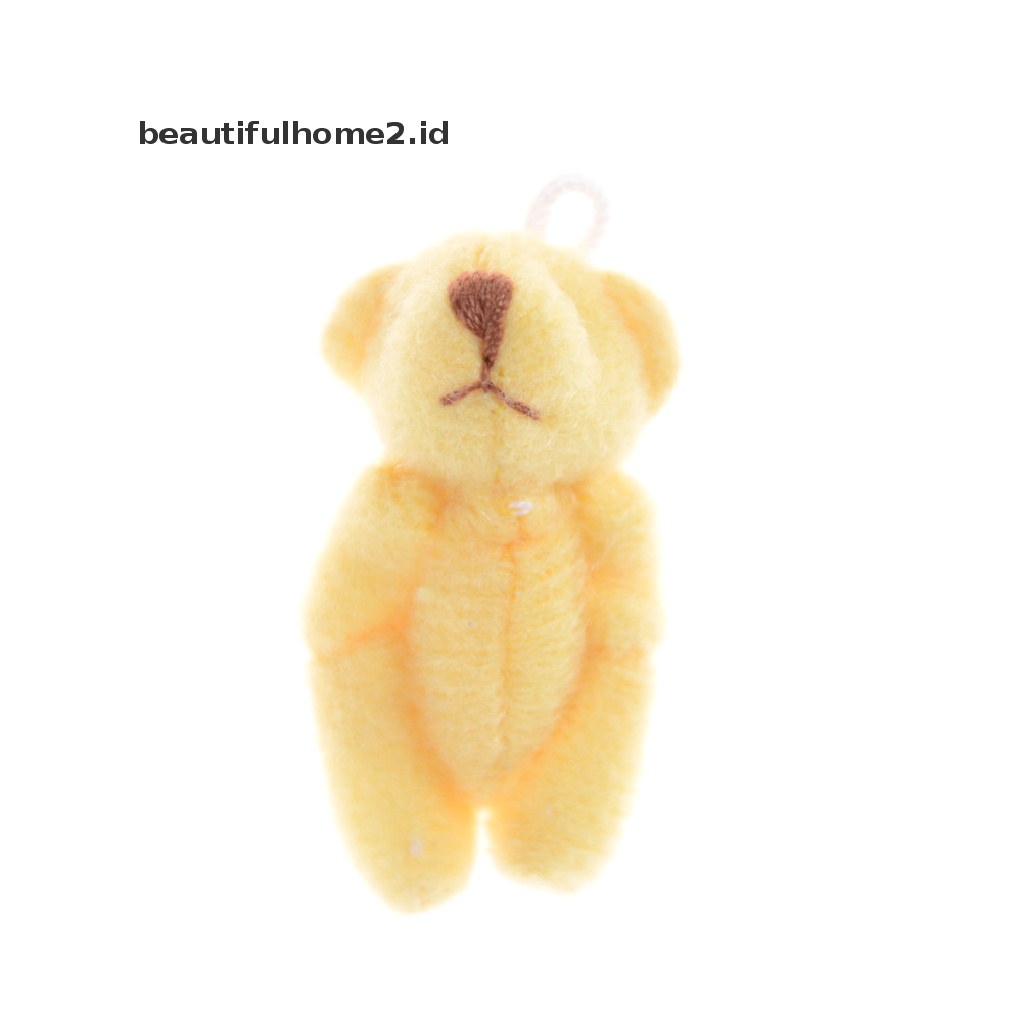 (Beautifulhome2) Buku Literatur Bahasa MandarinId 1pc Boneka Plush Beruang Ukuran 3.5cm
