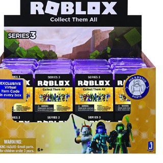 Roblox Mystery Figures S3 Purple Amethyst Shopee Indonesia - kupit jazwares roblox mystery figures amethyst s3 19815 v