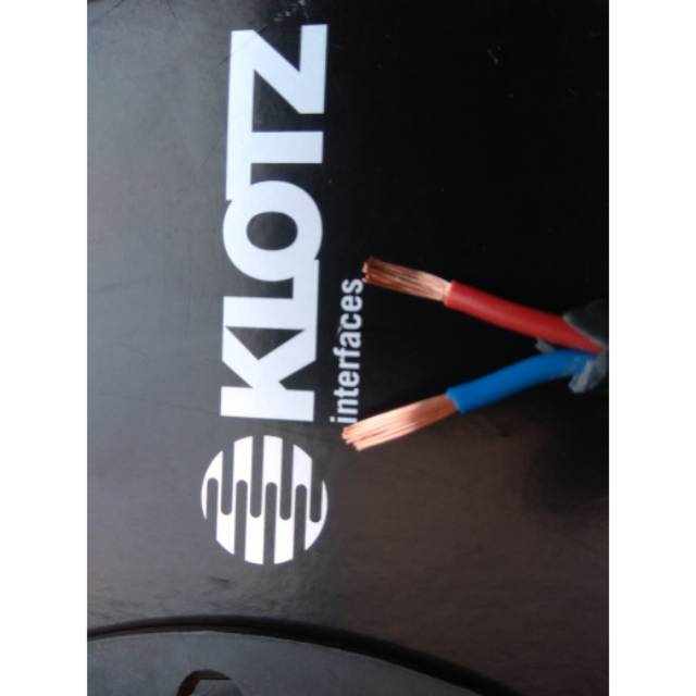 KLOTZ Loadspeaker Cable 2 x 1.5mm / 4 x 1.5mm ORIGINAL 101% - Jual Meteran