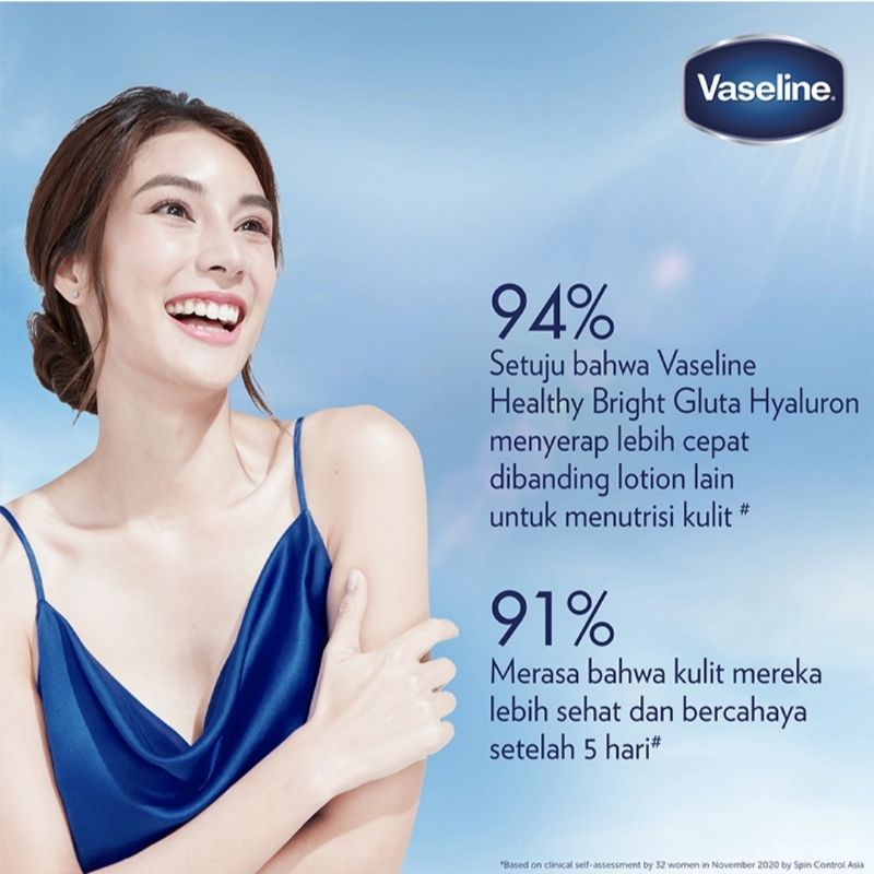 VASELINE Serum Lotion Gluta Hyaluron UV Flawless Bright 200ml