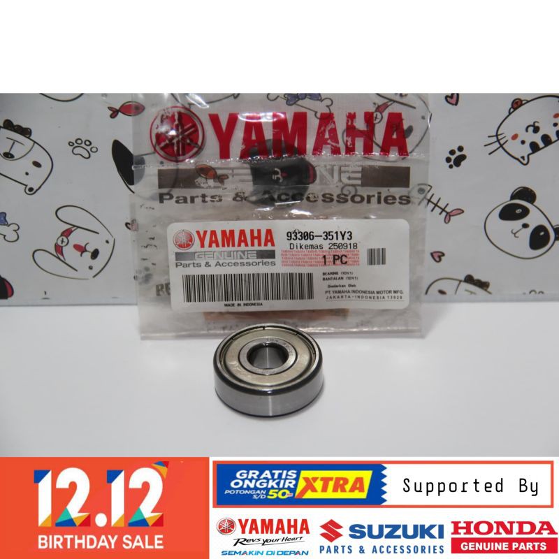 DIJAMIN ASLI BEARING LAHER RODA YAMAHA 6301 ORIGINAL BERKUALITAS