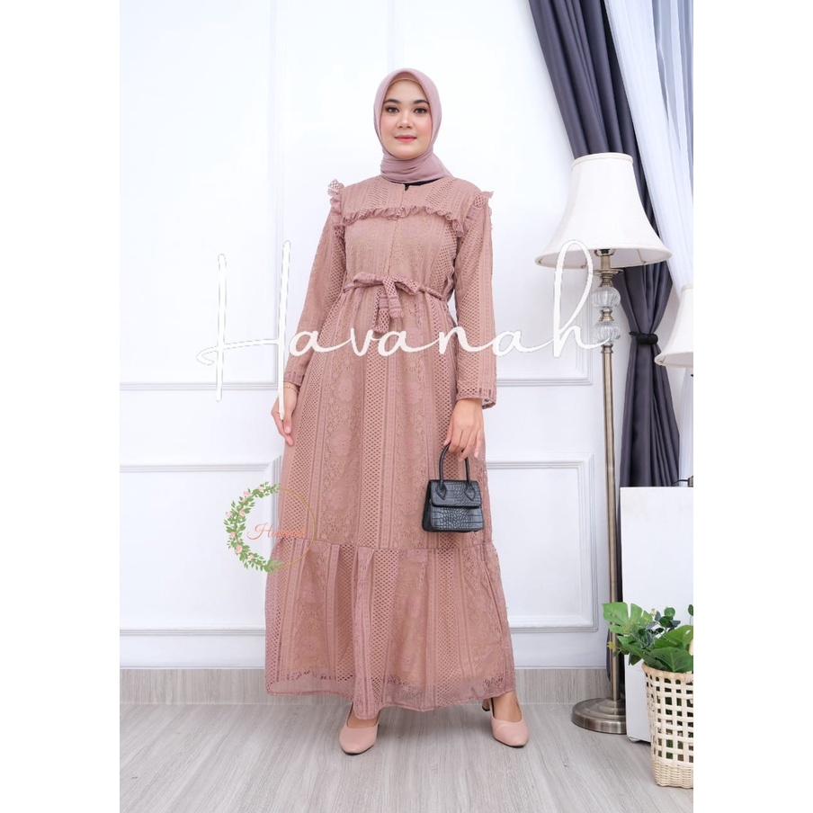 KOLEKSI TERBARU GAMIS SALSA DRESS WANITA MUSLIMAH DRESS WANITA GAMIS REMAJA GAMIS PUYET GAMIS BROKAT